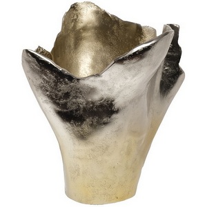 Изображение товара Ваза металлическая серебро/шампань 34х29х33 см Garda Decor 71PN-1812