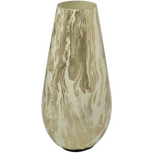 Изображение товара Ваза стеклянная золотисто-бежевая d14х31 см Garda Decor 71PN-51820