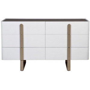 Изображение товара 77IP-20861 Комод светлый с металл. каркасом 140*50*85см Garda Decor