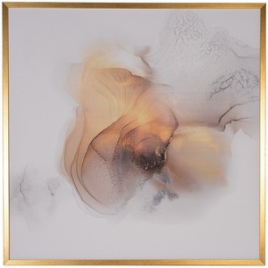 Изображение товара Холст "Лик нежности" 100х100 см, багет зол Garda Decor 89VOR-AQUARELLE5