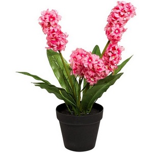 Изображение товара Гиацинт в горшочке розовый 40 см (6) Garda Decor 8J-K0013/1