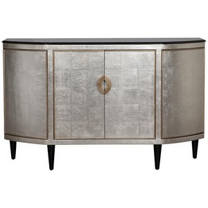 Изображение товара Комод из мдф Garda Decor ART-N2911-S (Черный/Хром)