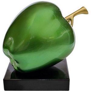 Изображение товара Статуэтка "Яблоко" 18х13х16 см Garda Decor D867XS (зел.)