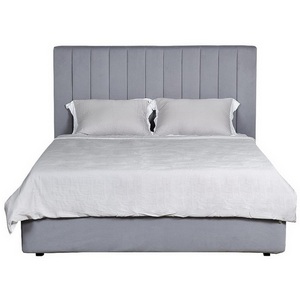 Изображение товара Кровать Garda Decor GD-ANDREA160-1 (Черный/Серый)