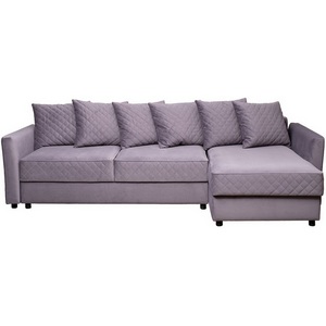 Изображение товара Диван Garda Decor GD-SORRENTO-290MK-3-3 (Серо-фиолетовый)