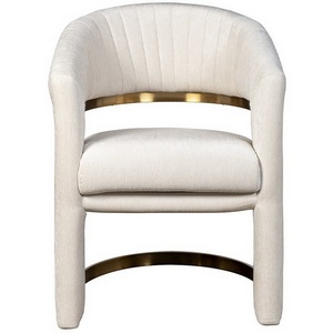 Изображение товара GY-08386 Стул велюр кремовый/матовое золото 67*66*85см Garda Decor