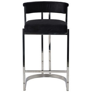 Изображение товара Барный стул Garda Decor GY-B8216-BL (Хром/Черный)