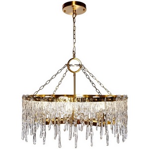 Изображение товара Подвесная люстра Garda Decor K2KG1102P-8A с подвесками