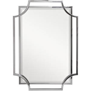 Изображение товара KFE1150/1 Зеркало в стальной раме цвет хром 78*108см Garda Decor