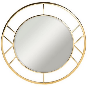 Изображение товара Зеркало круглое в металл. раме цвет золото d91,5 см Garda Decor KFG082