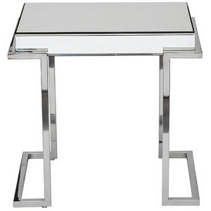Изображение товара Журнальный стол Garda Decor KFG130 (Хром/Зеркальный) (прямоугольная столешница)