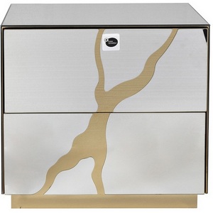 Изображение товара Тумба зеркальная с золотым декором 61*42*59см Garda Decor арт.KFG199