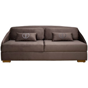 Изображение товара Диван Garda Decor PALAZZO-240M-ROM504 (Коричневый)