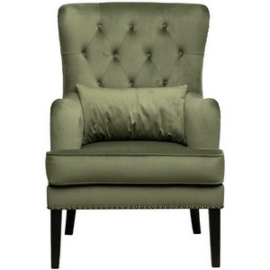 Изображение товара Кресло Garda Decor RIMINI-Colt008 (Черный/Оливковый)