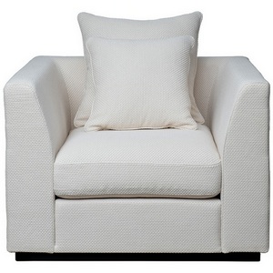 Изображение товара Кресло Roberto рогожка кремовый BOTEGA SVBEG 105*100*90см Garda Decor