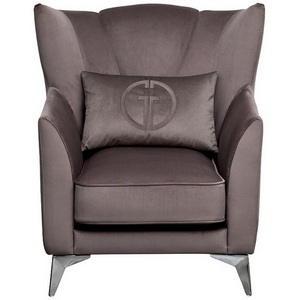 Изображение товара Кресло Siena велюр коричнвый Colt1012-ROSKOR 17 83*82*93см Garda Decor