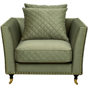 Изображение товара Кресло Sorrento, велюр оливковый Colt1002 98*101*88см Garda Decor