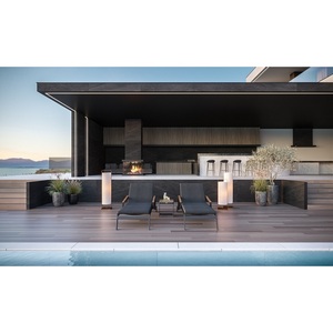 Изображение товара Шезлонг Gardenini Premium Sogno S (Алюминий,Ткань,Тик/Темно-серый,Серый) арт.SPSGNS.010800.N3