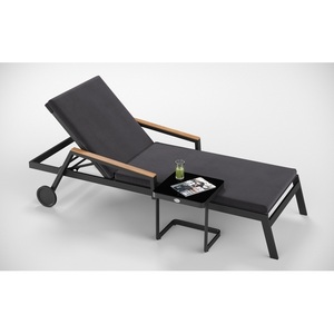 Изображение товара Шезлонг Gardenini Sogno S (Алюминий,Ткань/Темно-серый,Антрацит) SSGNS.010500.N3