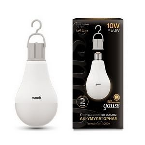 Изображение товара Лампочка светодиодная Gauss 102402100
