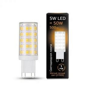 Изображение товара Лампочка AC185-265V 5W 2700K 1/10/200 Gauss 107309105
