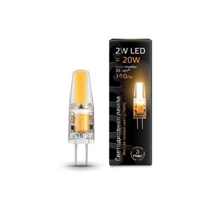 Изображение товара Лампочка светодиодная капсульная 2700K 190lm Gauss 107707102