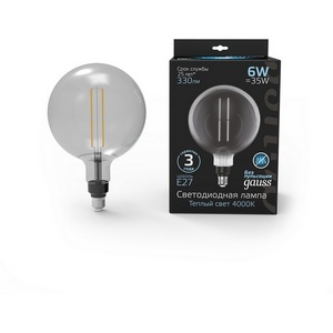 Изображение товара Лампочка светодиодная филаментная Gauss 154802205