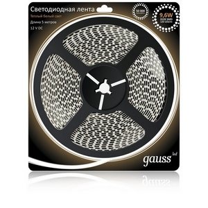 Изображение товара Светодиодная лента 12V 2835 Gauss 3528/120-SMD 312000110