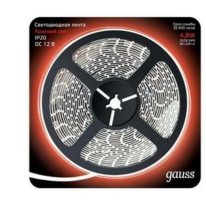 Изображение товара Светодиодная лента 12V Gauss 312000705