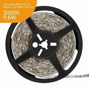 Изображение товара Светодиодная лента 12V 2835 Gauss Elementary 355000110