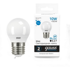 Изображение товара Лампочка светодиодная Gauss Elementary 53130