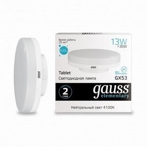 Изображение товара Лампочка светодиодная Gauss Elementary 83823