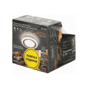 Изображение товара Встраиваемый светильник круглый светодиодный Gauss Backlight BL142P