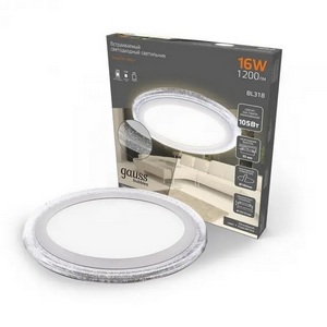 Изображение товара Встраиваемый светильник круглый светодиодный с регулировкой яркости Gauss Bubbles BL318