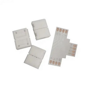 Изображение товара Набор коннекторов для LED-ленты Т-образный 10mm Gauss Basic BT430