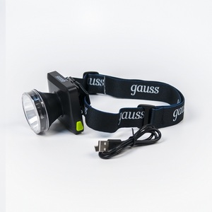 Изображение товара Налобный фонарь светодиодный с выключателем IP64 Gauss GF401