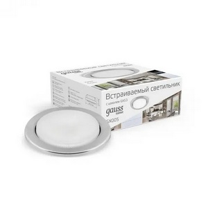 Изображение товара Встраиваемый светильник Gauss Tablet GX005