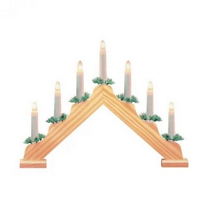 Изображение товара Светильник светодиодный Новогодняя горка Holiday, свечей, 0,1W*7 HL020 Gauss Holiday HL020