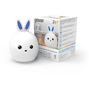 Изображение товара Ночник настольный светодиодный RGB с сенсорным выключателем Gauss NN301