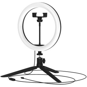 Изображение товара Офисная настольная лампа на треноге светодиодная Gauss Ring Light RL002 кольцо