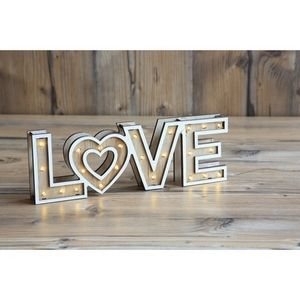 Изображение товара Настенный светильник светодиодный (буквы, алфавит) Globo Love 29976