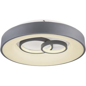 Изображение товара Потолочный светильник светодиодный с пультом и диммером регулировка цветовой температуры яркости ночной режим Globo Mavy 48416-50R