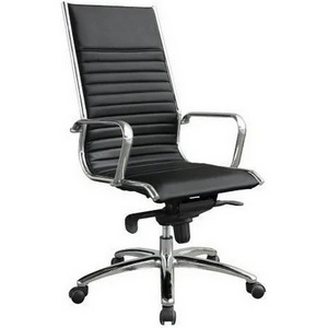 Изображение товара Кресло черное с регулировкой наклона спинки руководителя Хорошие кресла Roger 2004Н black