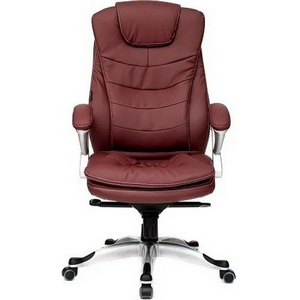 Изображение товара Кресло компьютерное с тканевой обивкой с мягкими подлокотниками руководителя Хорошие кресла Patrick 2065Н burgundy