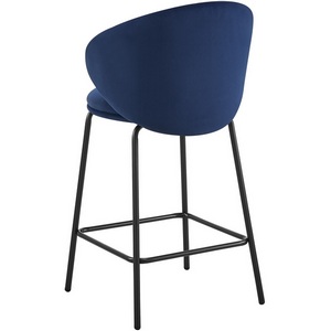 Изображение товара Стул барный Haven Enigma Hesby Ткань/Синий арт.HSBI_BC23135_darkblue_2