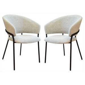 Изображение товара Набор из 2 стульев Bodo Hesby Металл, Черный HSBI_DC-24116_grey_2