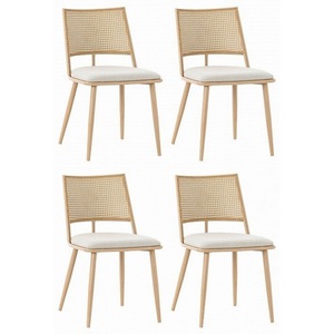 Изображение товара Набор из 4 стульев Unity Echo Hesby (Металл,Фанера/Бежевый) арт.HSBI_DC2245_beige_4