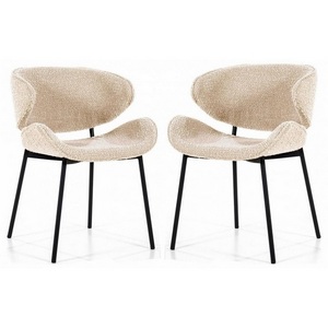 Изображение товара Стул Hesby Haven (комплект 2 шт) бежевый, черный