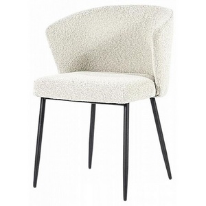 Изображение товара Стул Cadence Serene Hesby (Металл/Букле, Белый) арт.HSBI_DC148_white