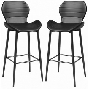 Изображение товара Стул Unity (комплект 2 шт) черный Hesby (Черный/Металл,Экокожа) арт.HSBI_DC1761_black_2